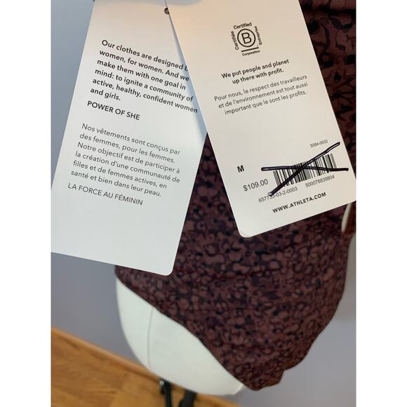 NWT Athleta One Piece Keyhole Swimuit Floral Camo Medium - Picture 14 of 16